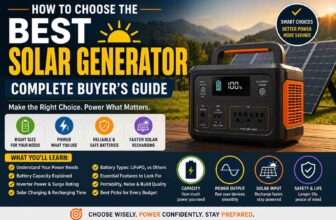 How to choose solar generator