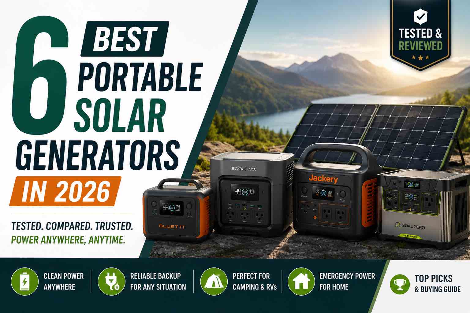 Best Portable Solar generators