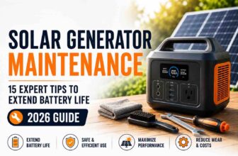 Solar Generator Maintenance