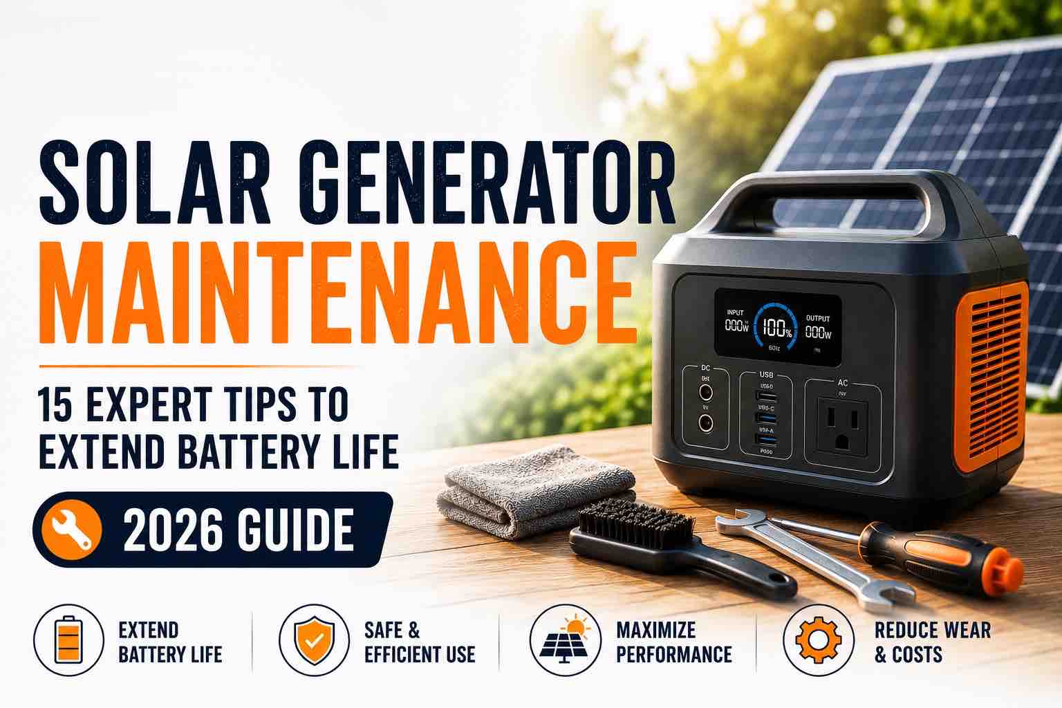 Solar Generator Maintenance
