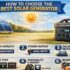 Solar Generators Explained (How they work, Types, Uses & Buying guide)