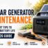 How to Maintain a Solar Generator Battery: A Practical Owner’s Guide